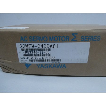 Yaskawa 3PH 400W 3000RPM 1.27NM 400V-AC SERVO MOTOR SGMEV-04DDA61